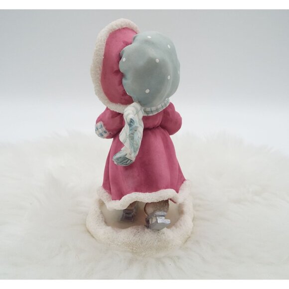Vintage Enesco Priscilla Hillman My Blushing Bunnies Ceramic Porcelain Figurine - Picture 2 of 9